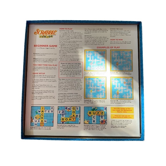 Scrabble Junior Board Game - Picture 2 of 5